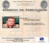 Tarih Bölümü Konferansları - 23 [Edebiyat ve Tarih İlişkisi]