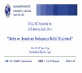 2016-2017 Akademik Yılı Açılış Dersi