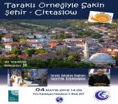 Tarih Bölümü Konferansları - 39 [Taraklı Örneğiyle Sakin Şehir - Cittaslow]