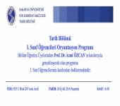 I. Sınıf Öğrencileri Oryantasyon Programı
