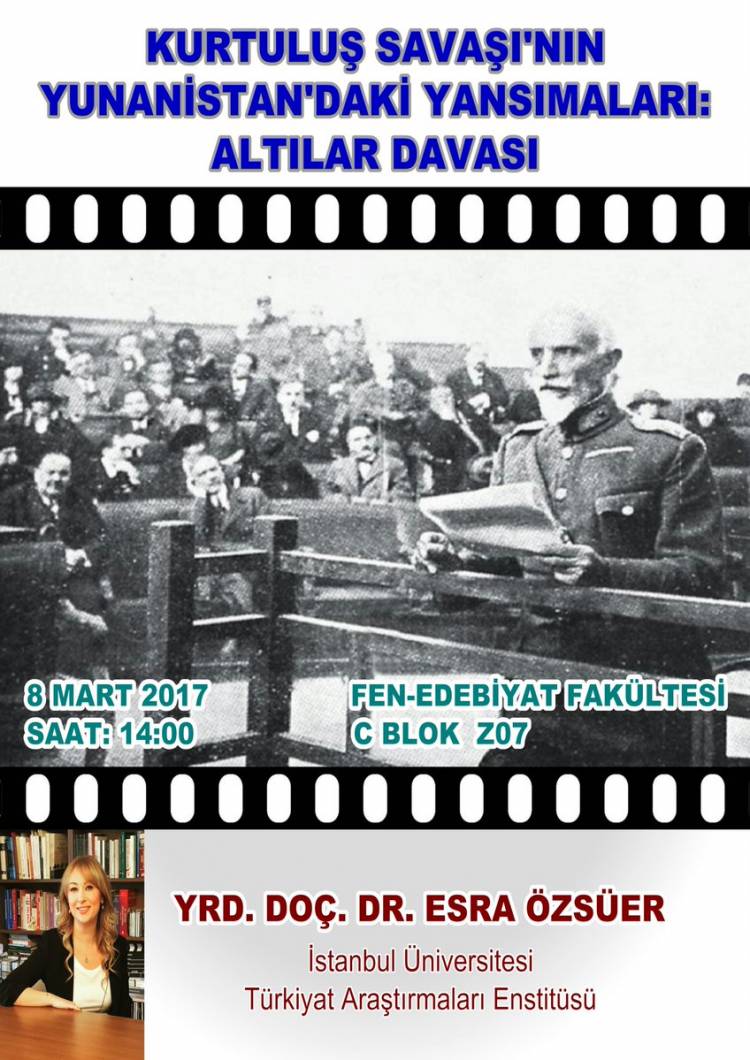 Tarih Bölümü Konferansları - 43 [Yrd. Doç. Dr. Esra Özsüer]