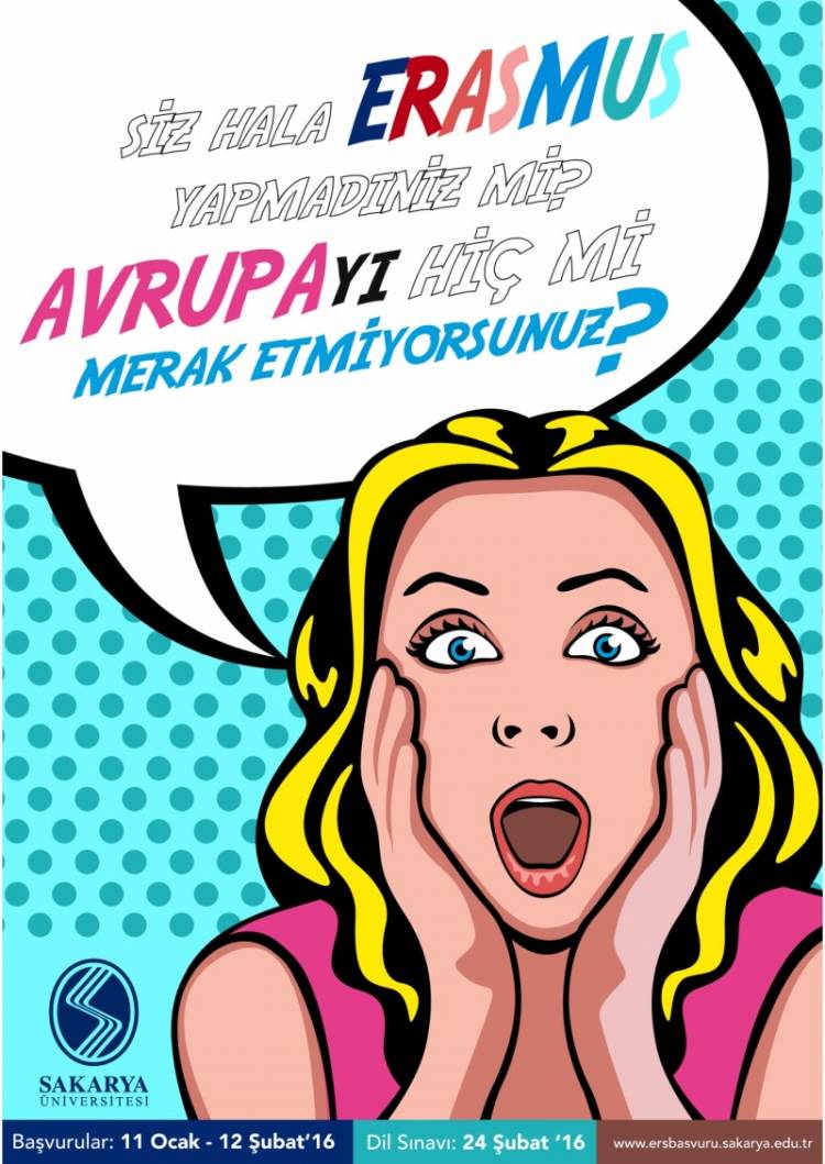 Erasmus Başvuruları Başlıyor