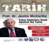 Tarih Bölümü Konferansları - 42 [Prof. Dr. Justin McCarthy]
